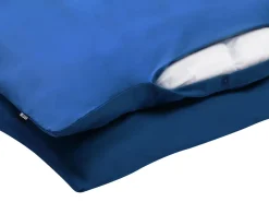 Sengetøj HARMONRIDGE Bomulds-satin 220 x 240 cm Mørkeblå