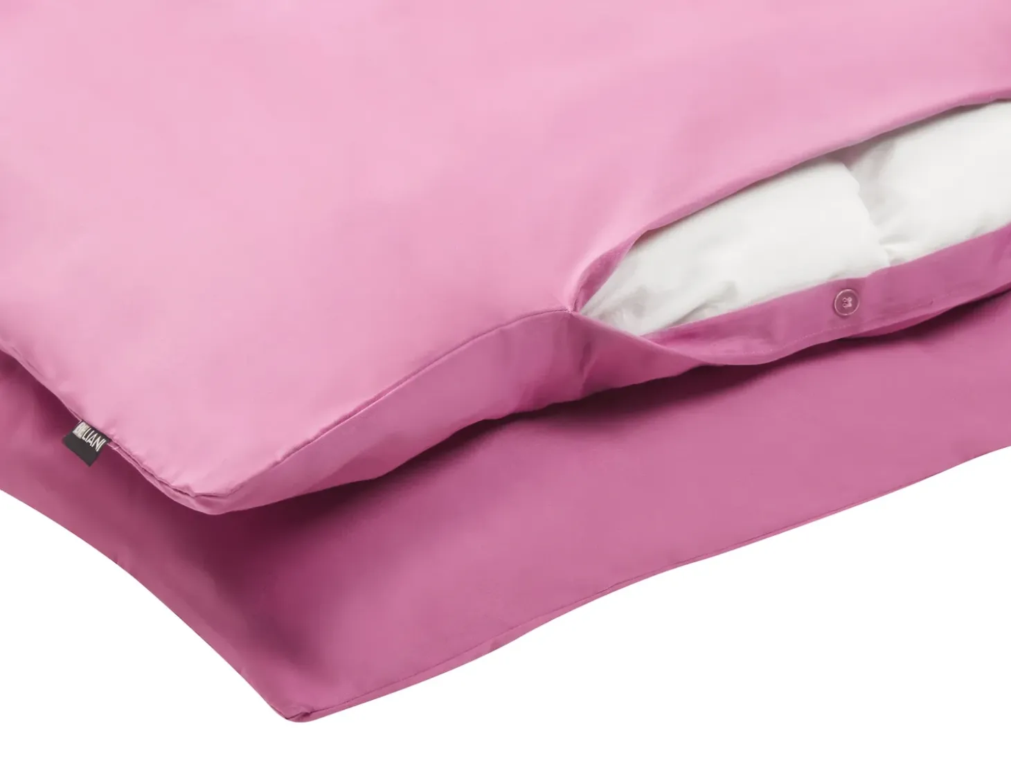 Sengetøj HARMONRIDGE Bomulds-satin 135 x 200 cm Lyserød