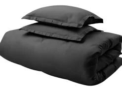 Sengetøj PARKROSE Bomulds-satin 220 x 240 cm Sort