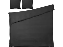Sengetøj PARKROSE Bomulds-satin 220 x 240 cm Sort