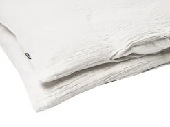 Sengetøj SUMNER Bomuld musselin 220 x 240 cm Cremehvid