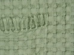 Sengetæppe BERE Bomuld 220 x 240 cm Grøn