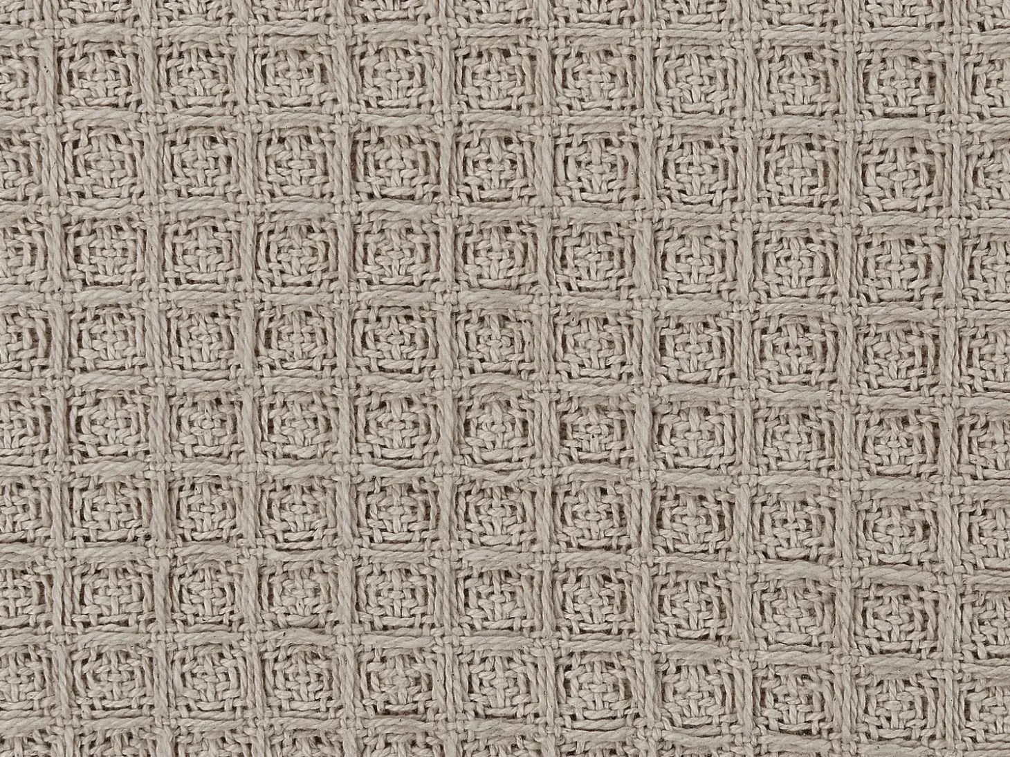 Sengetæppe CHAGYL Bomuld 220 x 240 cm Brungrå