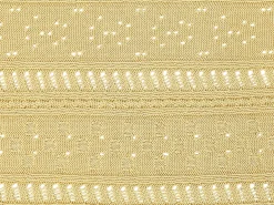 Sengetæppe DAULET Bomuld 150 x 200 cm Gul