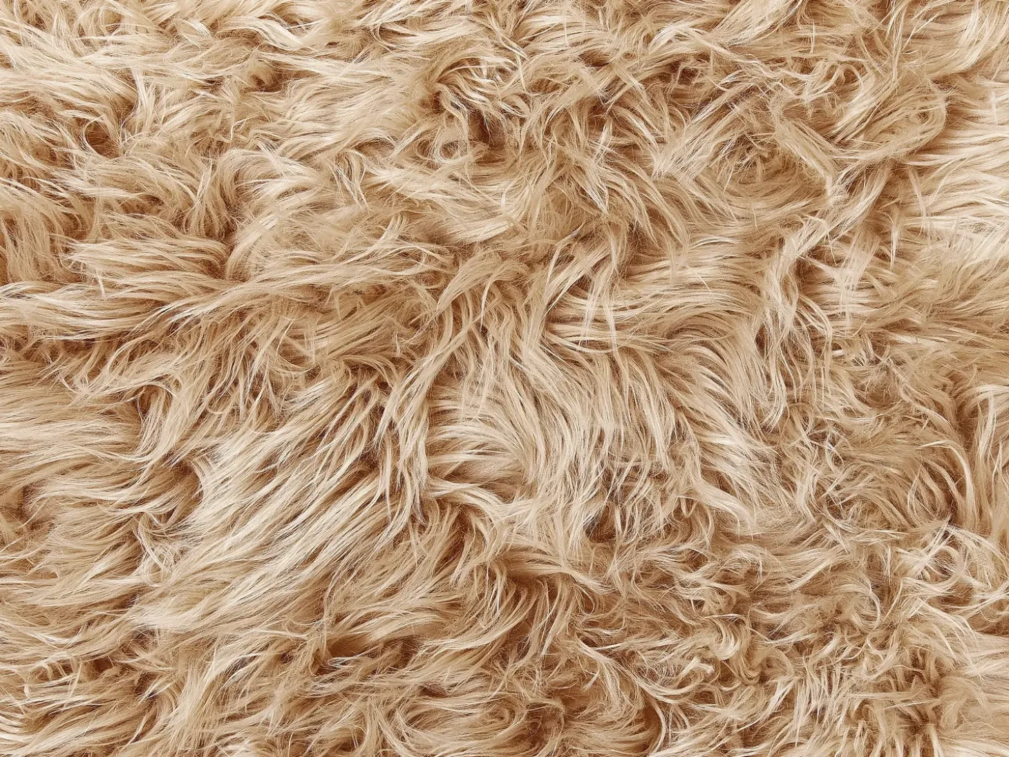 Sengetæppe DELICE 150 x 200 cm Lysebrun