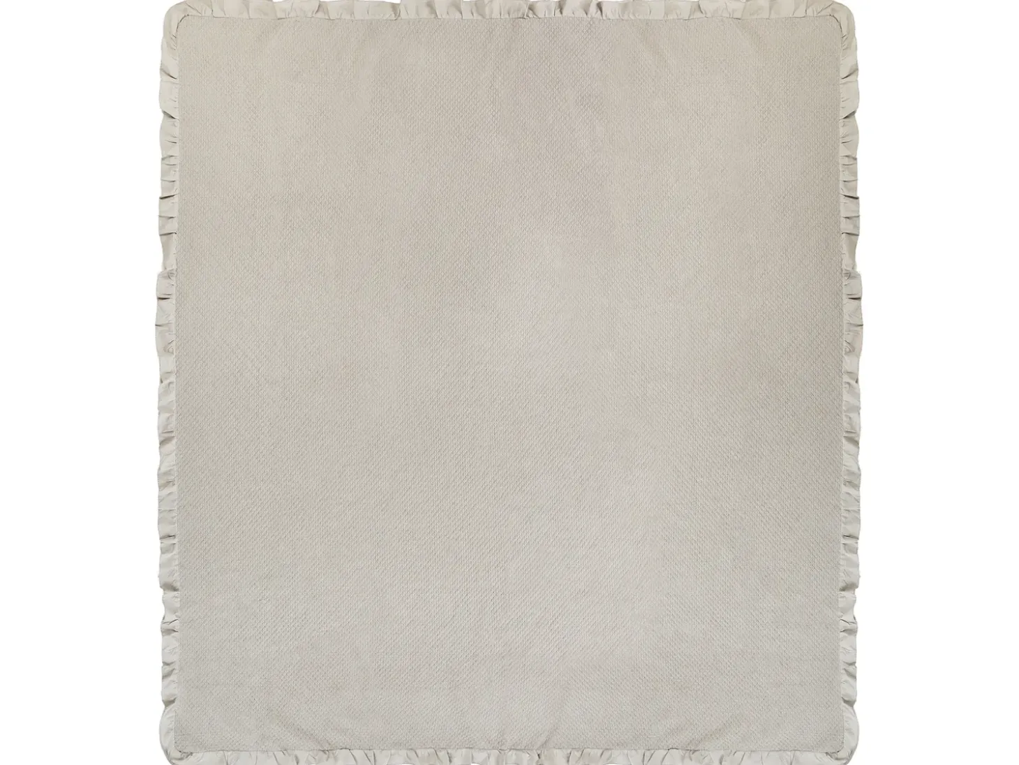 Sengetæppe HATTON Bomuld 200 x 220 cm Brungrå