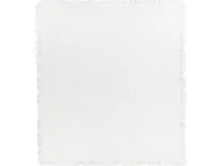 Sengetæppe HATTON Bomuld 200 x 220 cm Cremehvid