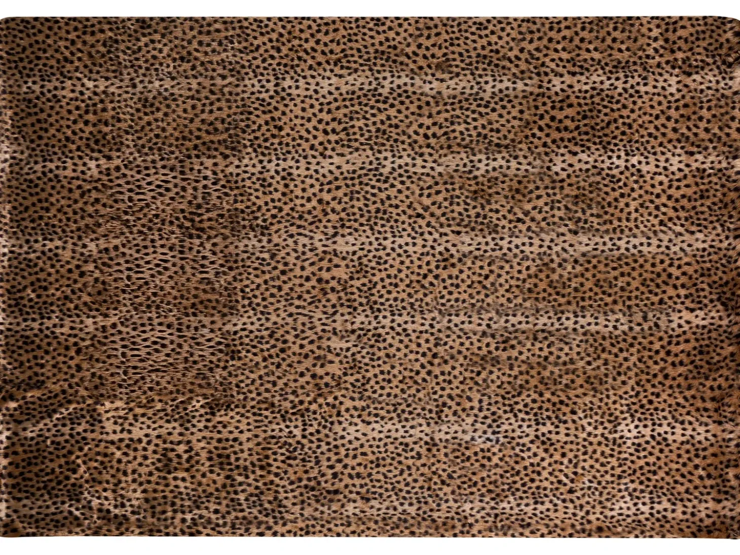 Sengetæppe KUDELI Kunstig pels 150 x 200 cm Brun