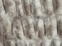 Sengetæppe MACODES Kunstig pels 150 x 200 cm Grå