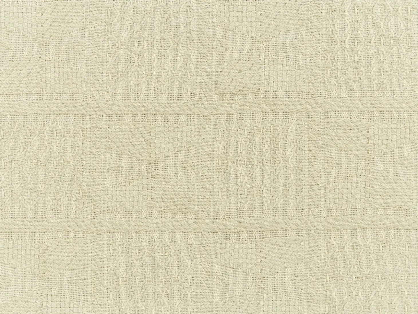 Sengetæppe MARAKA Bomuld 150 x 200 cm Lys Beige