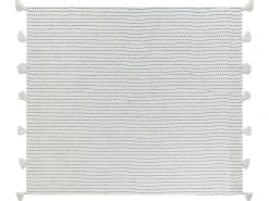 Sengetæppe MODAR Bomuld 220 x 240 cm Cremehvid