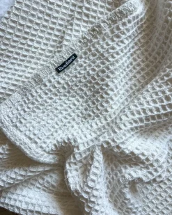 Sengetæppe RAGALA Bomuld 220 x 240 cm Lys Beige