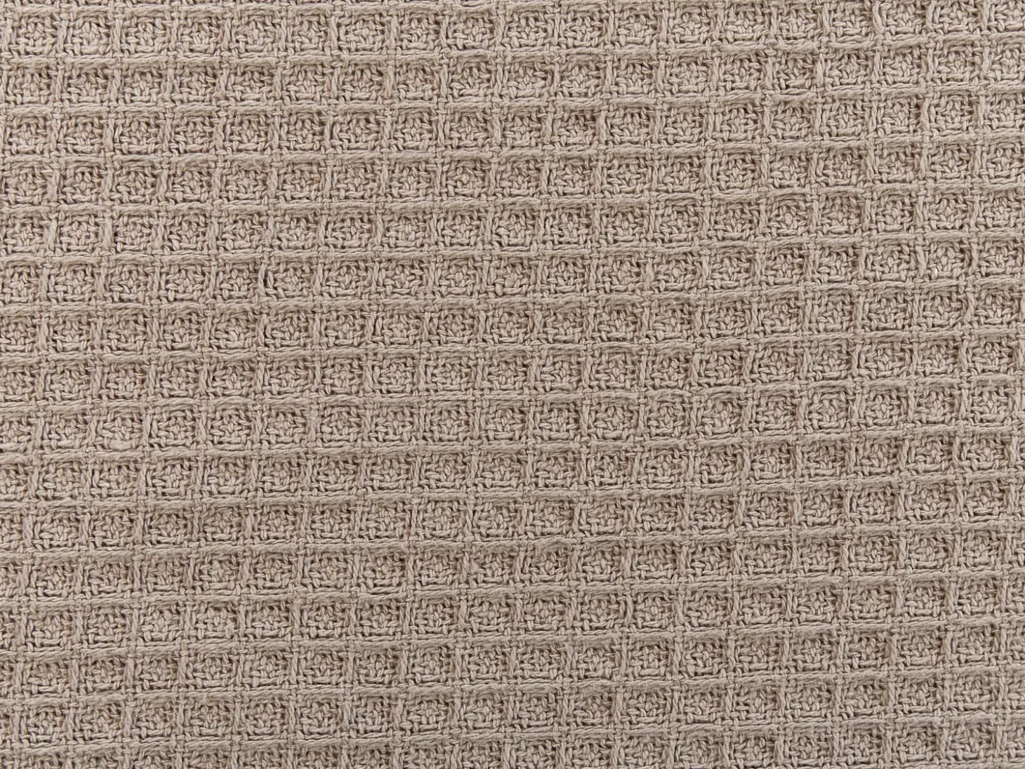 Sengetæppe RAGALA Bomuld 200 x 220 cm Brungrå
