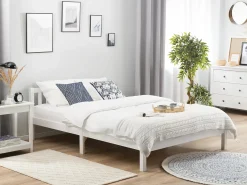 Seng Fyretræ FLORAC 180 x 200 cm Hvid