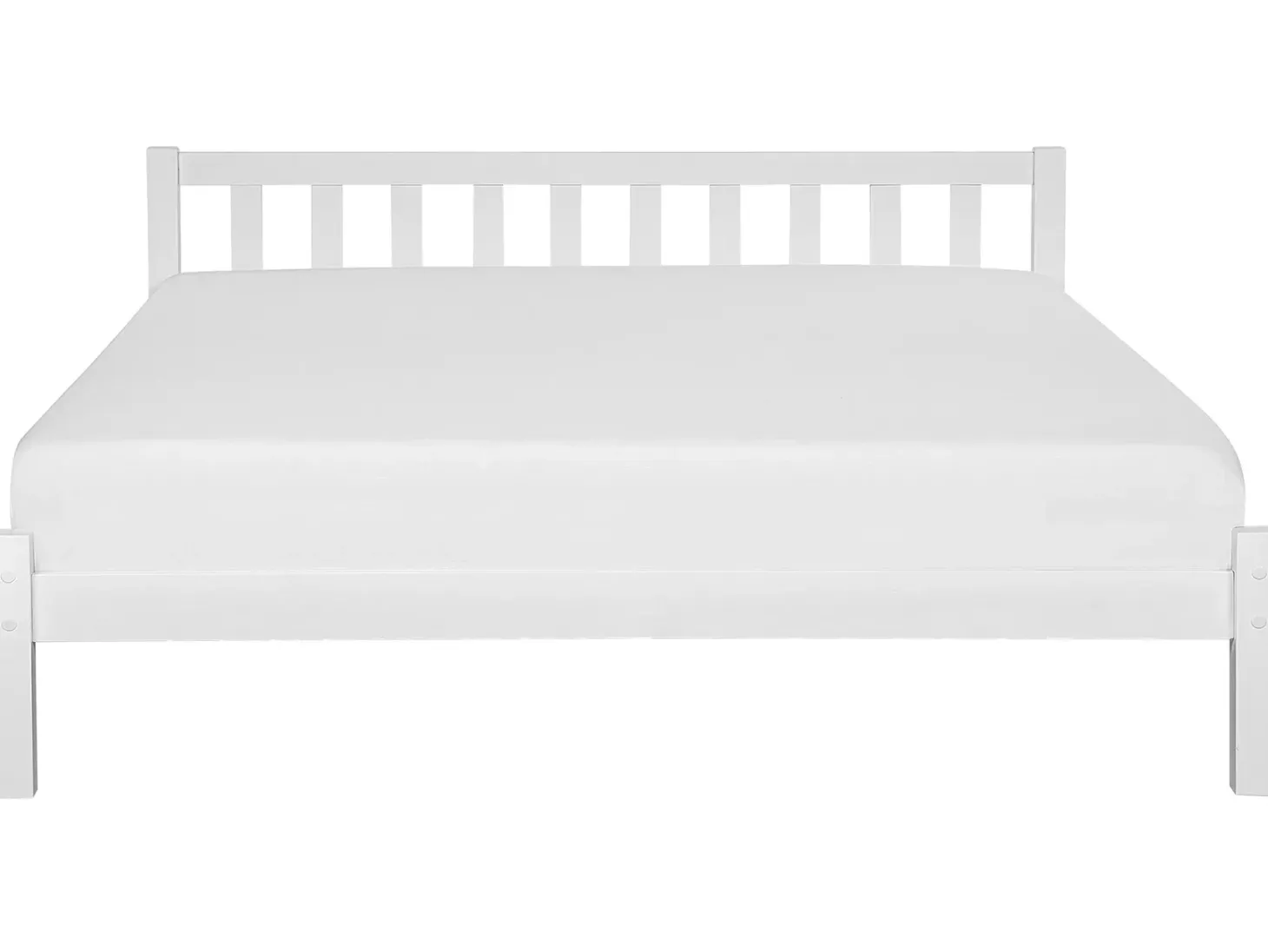 Seng Fyretræ FLORAC 180 x 200 cm Hvid