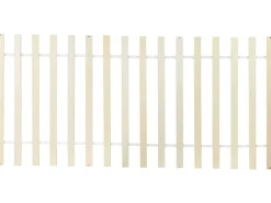 Seng Fyretræ FLORAC 90 x 200 cm Hvid