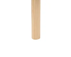 Seng Fyretræ MASCORTEL 180 x 200 cm Lysebrun