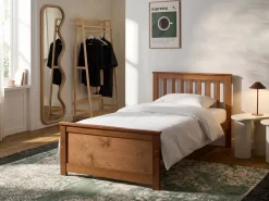 Seng Fyretræ OLENDON 90 x 200 cm Brun