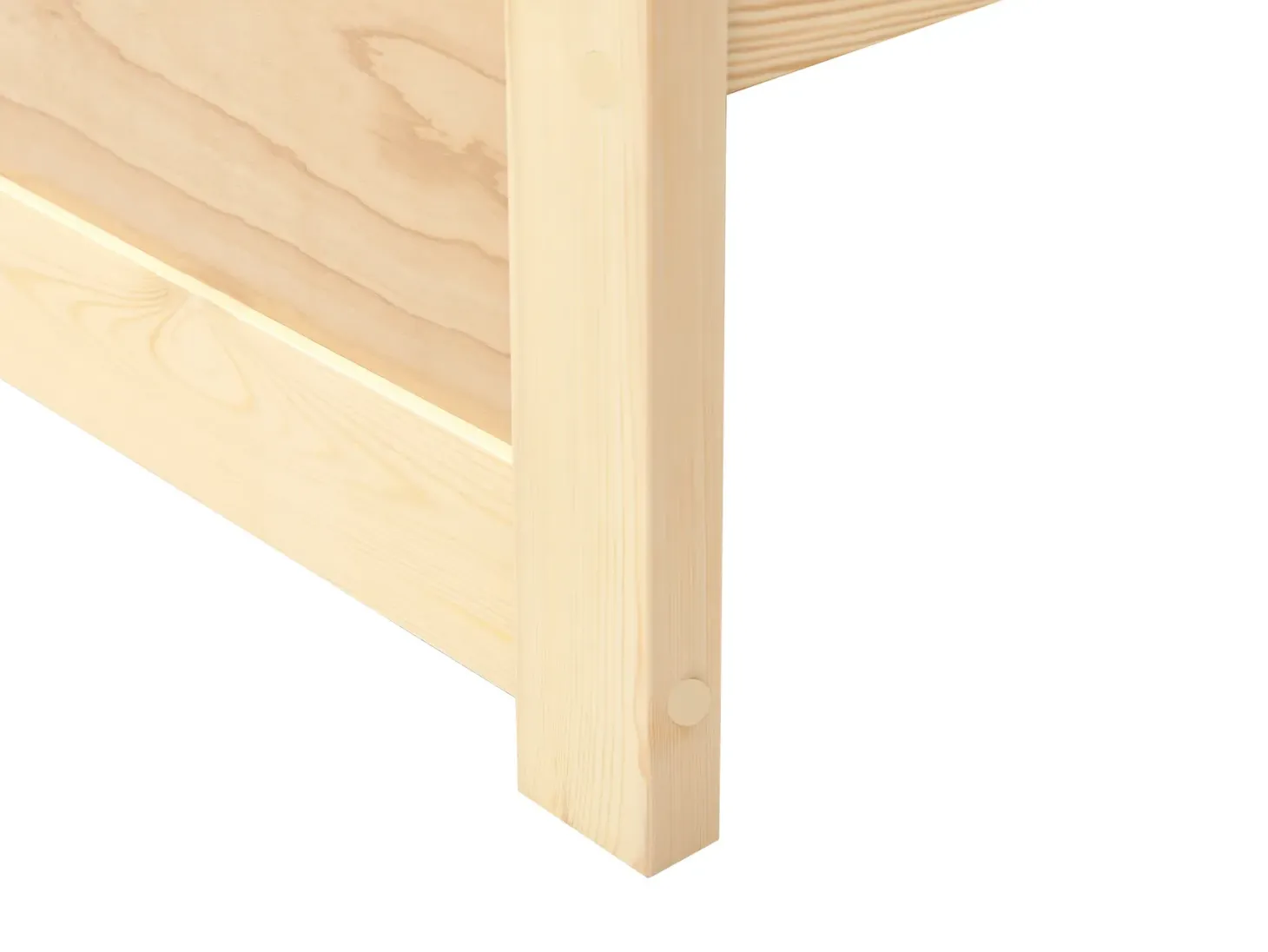 Seng Fyretræ OLENDON 90 x 200 cm Lysebrun
