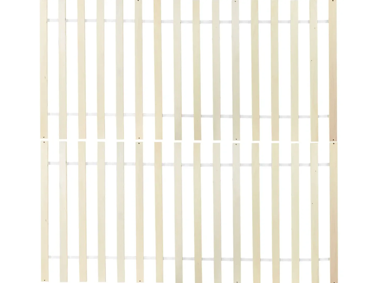 Seng Fyretræ TANNAY 180 x 200 cm Hvid