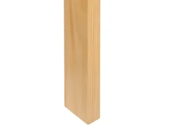 Seng Fyretræ TANNAY 140 x 200 cm Lysebrun