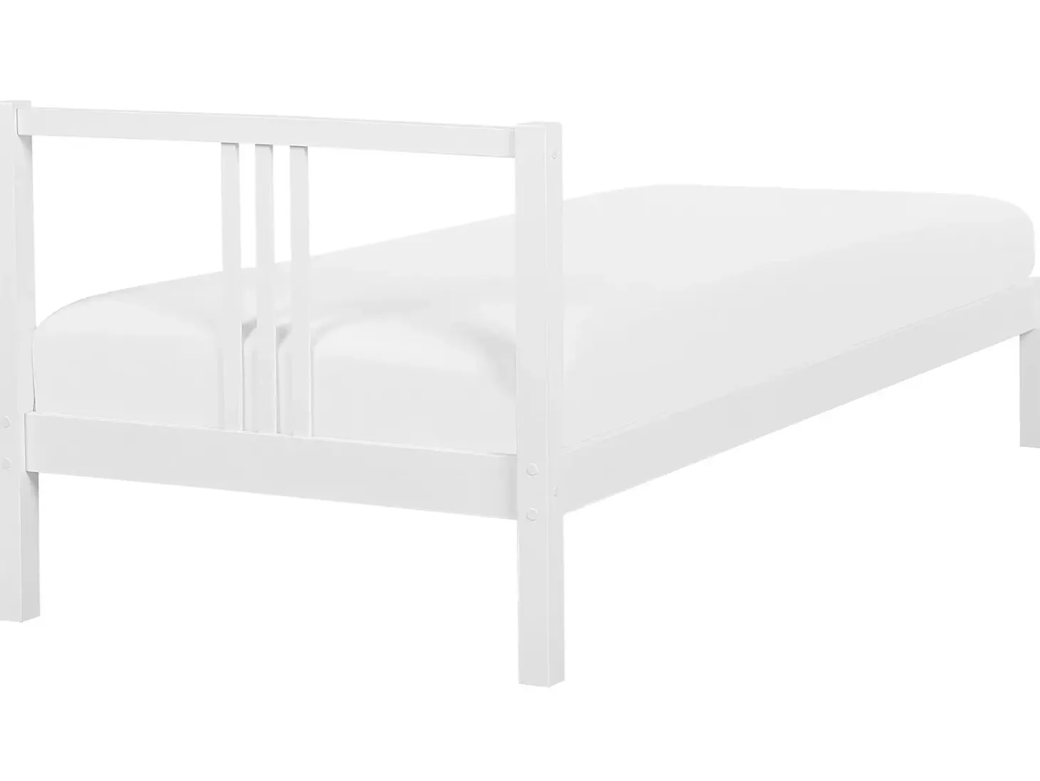 Seng Fyretræ VANNES 90 x 200 cm Hvid