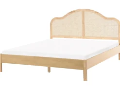 Seng HOUNOUX 180 x 200 cm Lysebrun