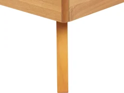 Seng ISTRES 180 x 200 cm Naturlig ask