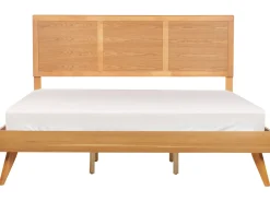 Seng ISTRES 180 x 200 cm Naturlig ask