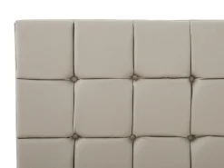 Seng Kunstlæder AMBERT 140 x 200 cm Brungrå