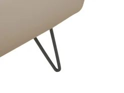 Seng Kunstlæder BETIN 180 x 200 cm Sand Beige