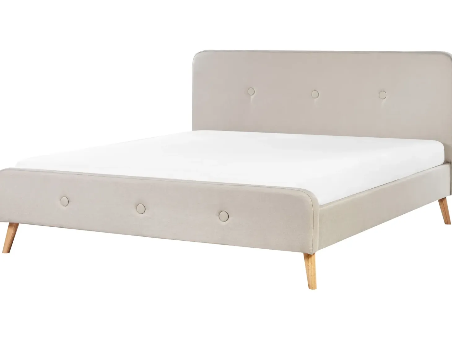 Seng Kunstlinned RENNES 180 x 200 cm Lys Beige