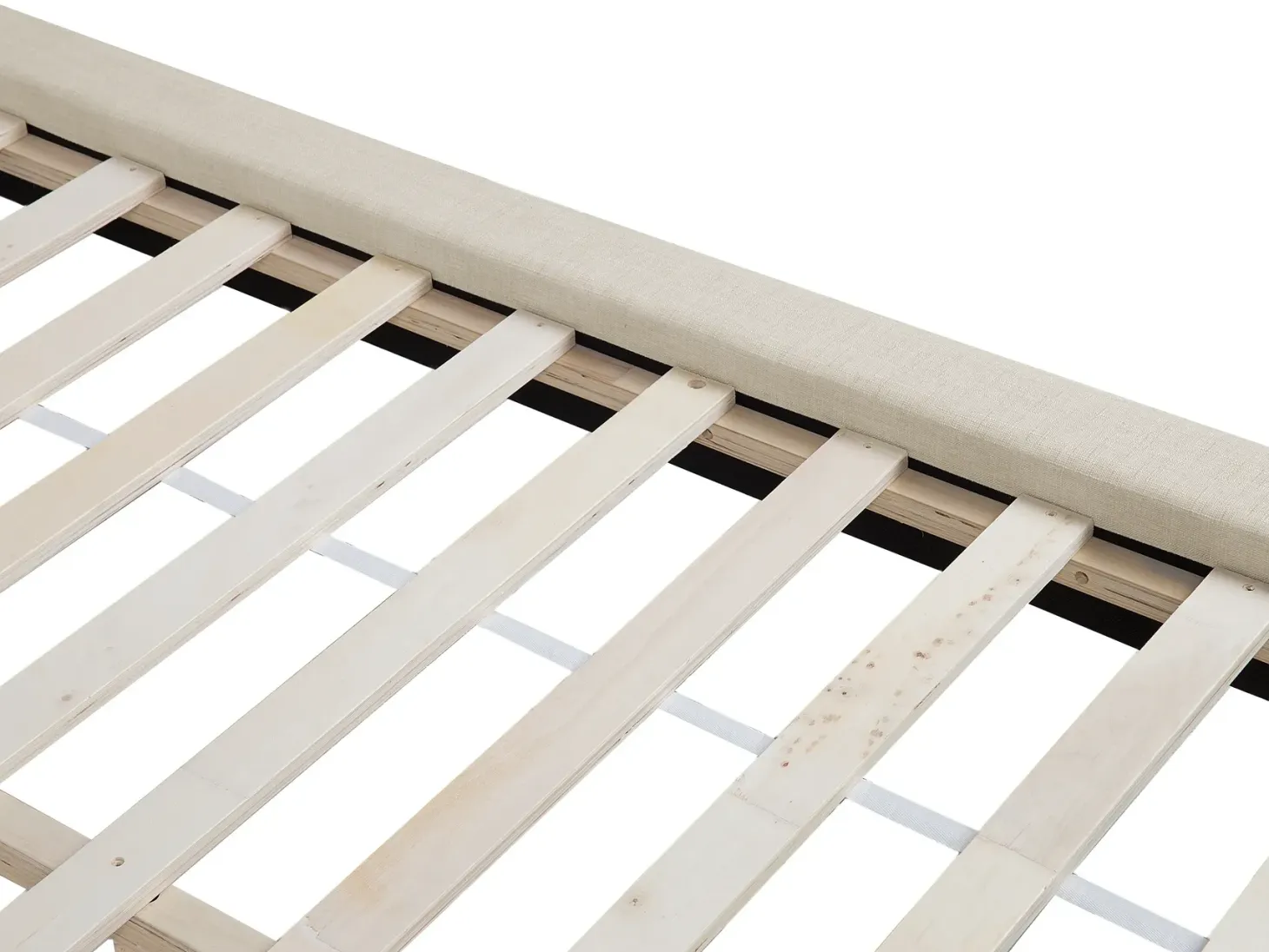 Seng LANNION 160 x 200 cm Lys Beige