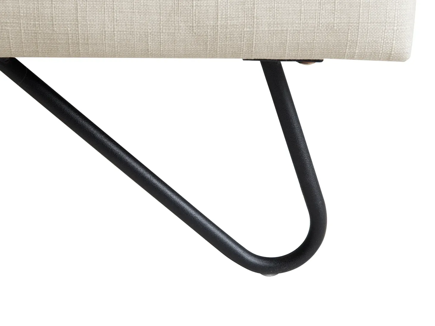 Seng LANNION 160 x 200 cm Lys Beige