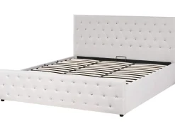 Seng med opbevaring AMIENS Beige 180 x 200 cm