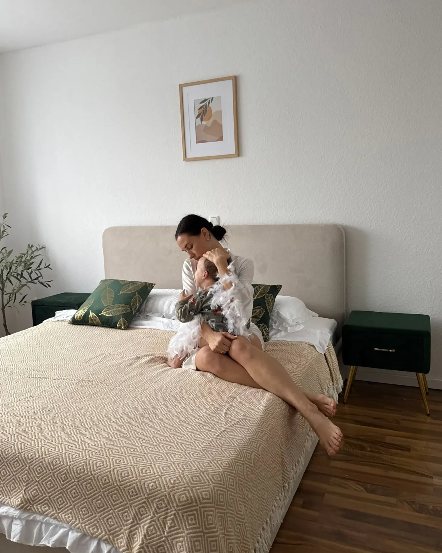 Seng med opbevaring ARBOIS Beige 180 x 200 cm