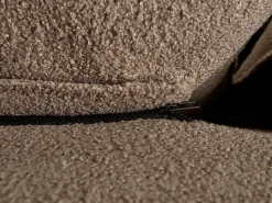 Seng med opbevaring BAJONNA Boucle Brun 180 x 200 cm
