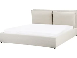 Seng med opbevaring BAJONNA Beige 180 x 200 cm