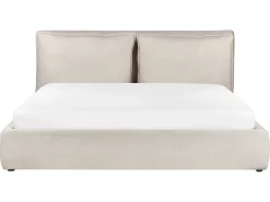 Seng med opbevaring BAJONNA Lys Beige 180 x 200 cm