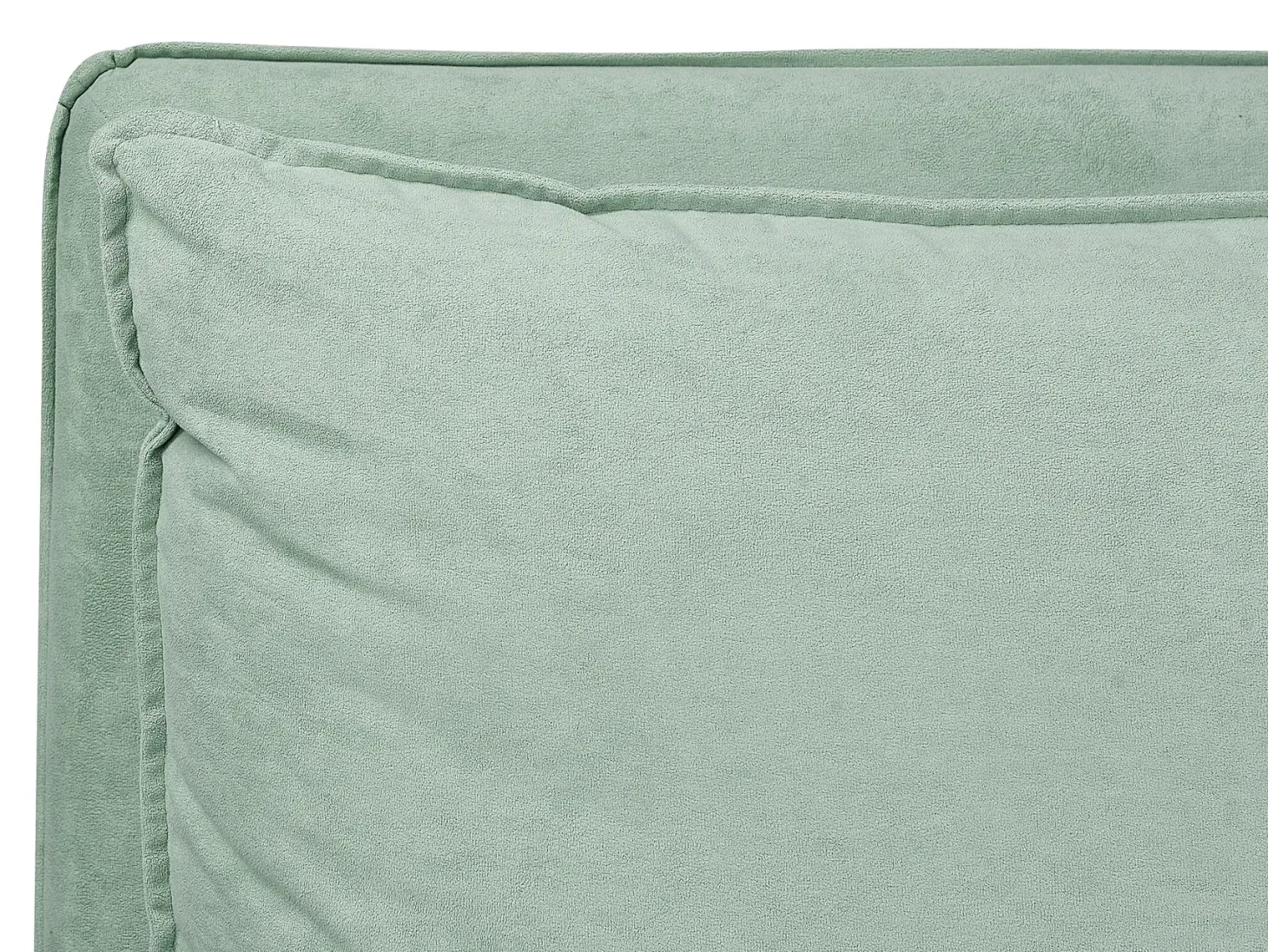 Seng med opbevaring BAJONNA Velour Mintgrøn 180 x 200 cm