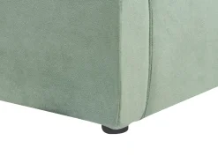 Seng med opbevaring BAJONNA Velour Mintgrøn 180 x 200 cm