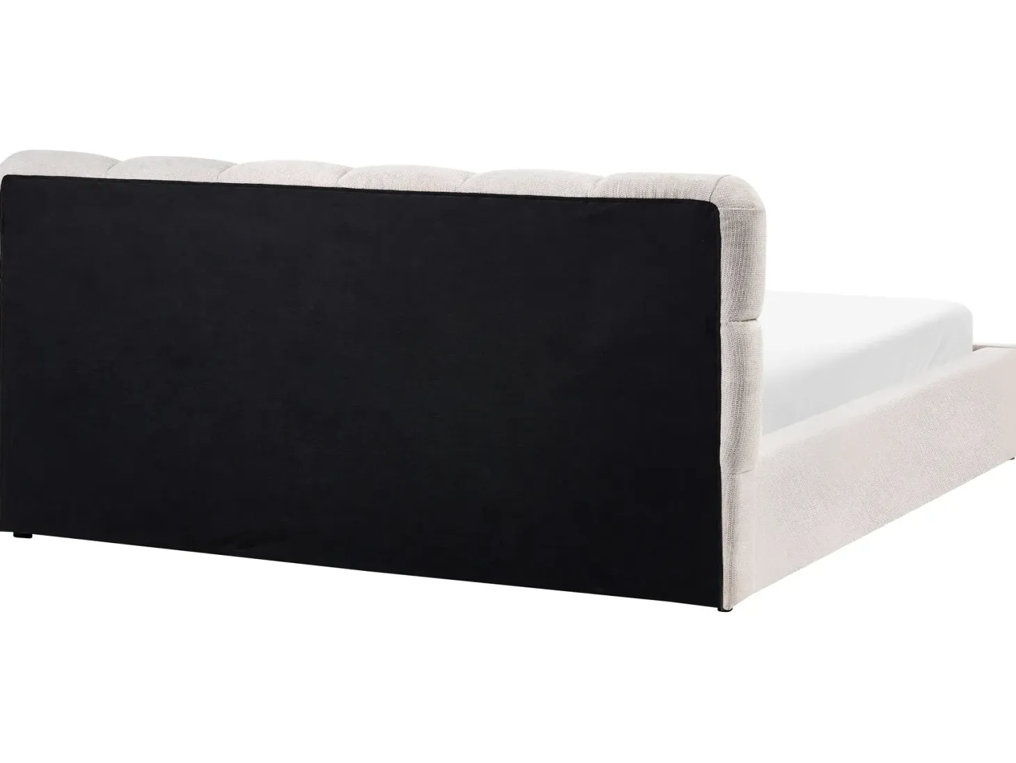 Seng med opbevaring BASTON Lys Beige 180 x 200 cm