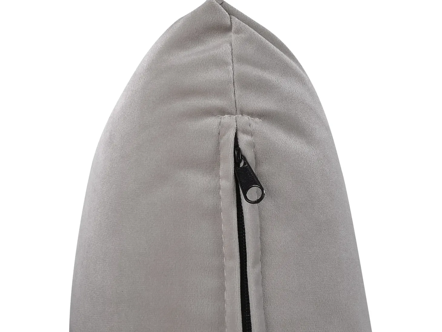 Seng med opbevaring BATILLY Velour Lysegrå 180 x 200 cm