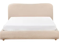 Seng med opbevaring BLAGNAC Boucle Beige 160 x 200 cm