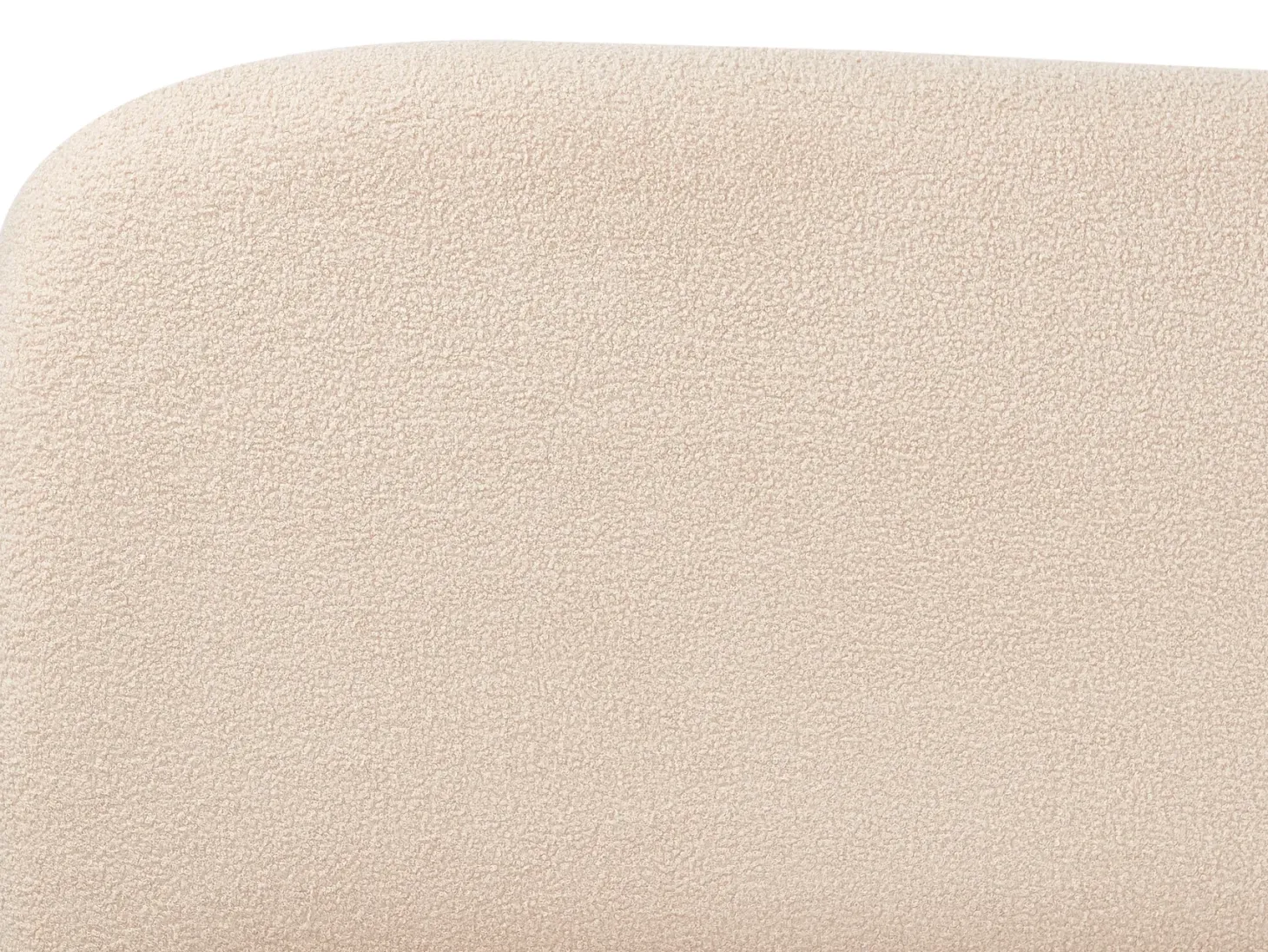 Seng med opbevaring BLAGNAC Boucle Lys Beige 180 x 200 cm