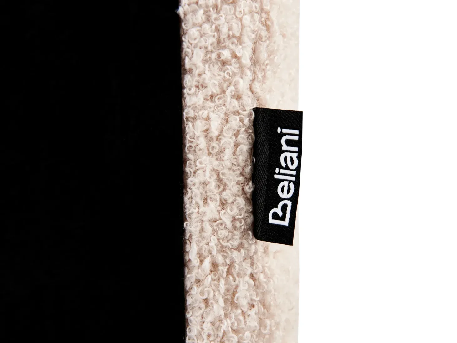 Seng med opbevaring BLAGNAC Boucle Lys Beige 180 x 200 cm