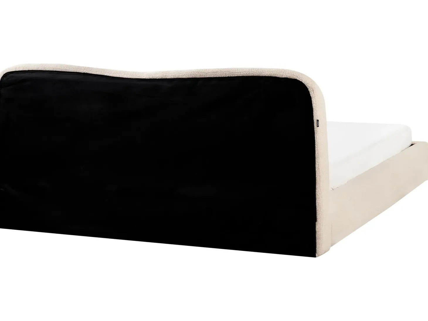 Seng med opbevaring BLAGNAC Boucle Lys Beige 180 x 200 cm