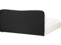 Seng med opbevaring BLAGNAC Cremehvid 180 x 200 cm