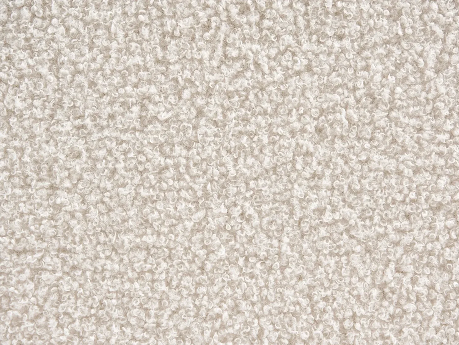 Seng med opbevaring BRENON Boucle Cremehvid 180 x 200 cm