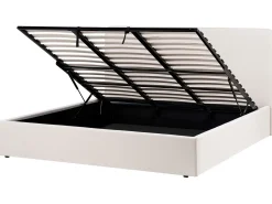 Seng med opbevaring BRENON Lys Beige 180 x 200 cm